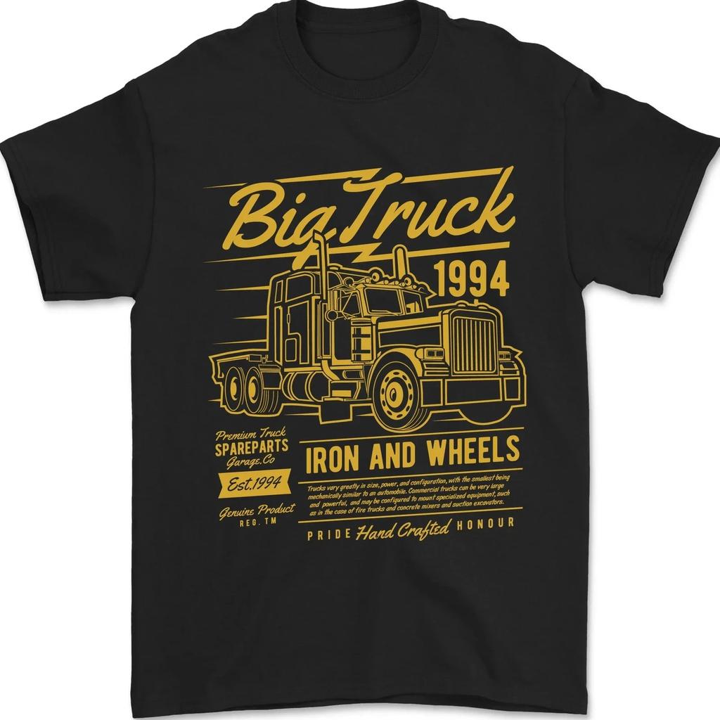 Big Truck Lorry Driver HGV Unisex T-Shirt Size S-4XL