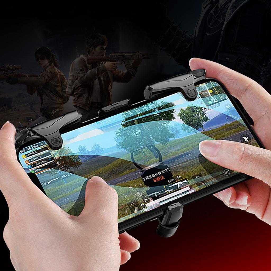 Mobile Game Controller Sensitive Shoot Aim Triggers Gamepad Keypads Phone Joystick Controller For Pubg Gaming