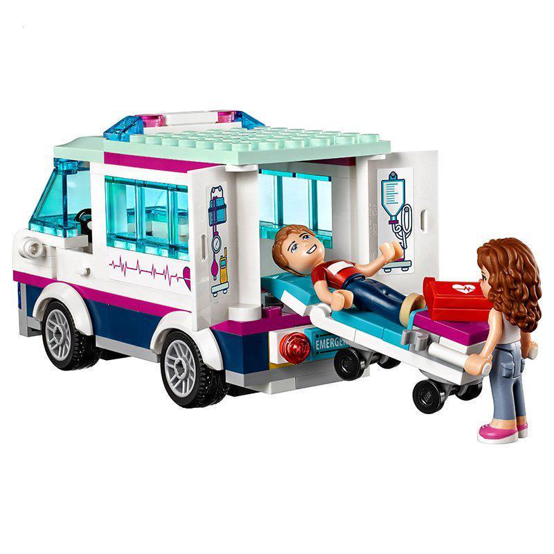 Heartlake City Park Friends compatible Lego Hospital 932pcs 3061 Building block Heartlake City Park Friends compatible Lego Hospital 932pcs 3061 Building block