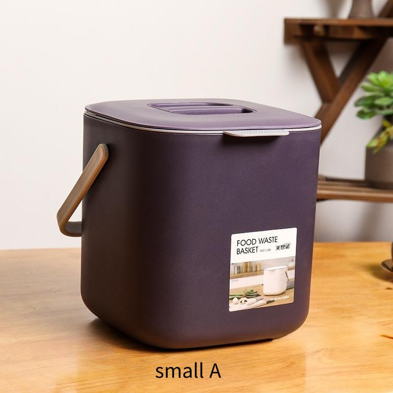 Uses for Home Office Vehicle – Compact Rectangular Garbage Bin with Lid Portable Easy to Clean