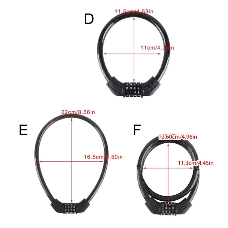 Fashion Folded Bike Lock Multifunction Zincs Alloys Bike Lock Student Bike Lock for Outdoor Lover