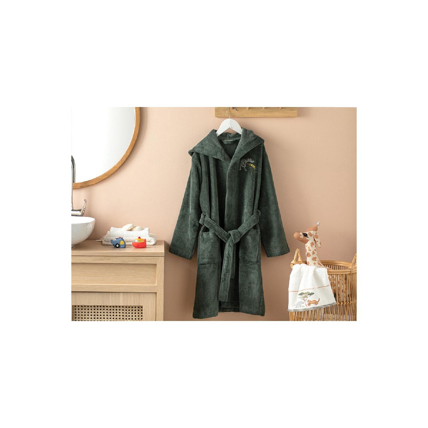 

Детский халат с вышивкой Triga Dinosaurs World 8-10 лет, зеленый 4-6 Yaş зелёный