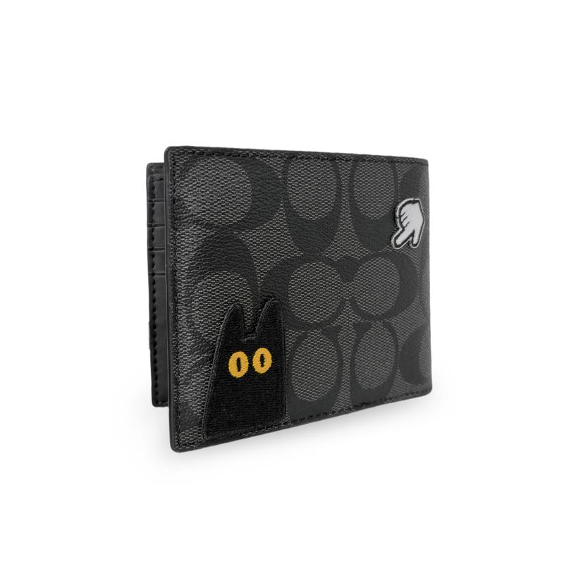 Coach Wallet [Customized Bag] 3 IN 1 Golden Snake Holds Wealth Limited Edition for the Year of the Snake Peekaboo Basic Package (bag + Dust Bag)