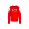 Round Neck Pullover Letter Stripe Knit Sweater Men Sweater Red 6LPM55-PJ9FZ-1451