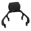 Motorcycle Passenger Low Backrest Bar with Back Rest Pad Docking Hardware Kits Detachable Rear Back