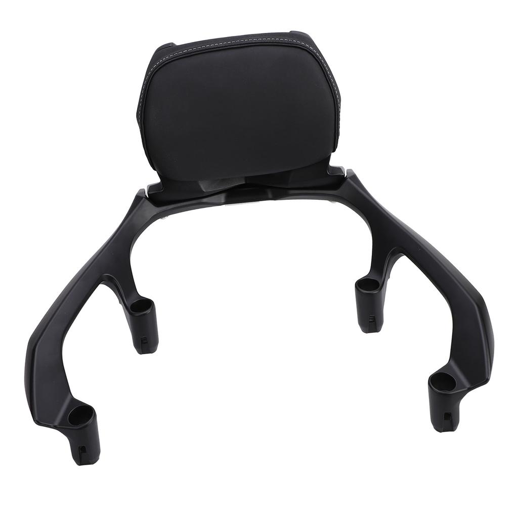 Motorcycle Passenger Low Backrest Bar with Back Rest Pad Docking Hardware Kits Detachable Rear Back