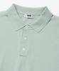 XOX Button Collar Summer Cool Crop Short Sleeve Knit [Mint]