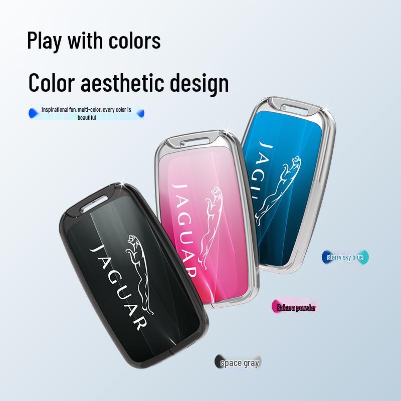 Jaguar Key Cover for XEL, XFL, E-Pace, F-Pace, F-Type, XE, XF, I-Pace, XJL.