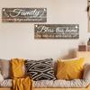 2pcs Wooden Signs Wall Art Decoration Home Decor