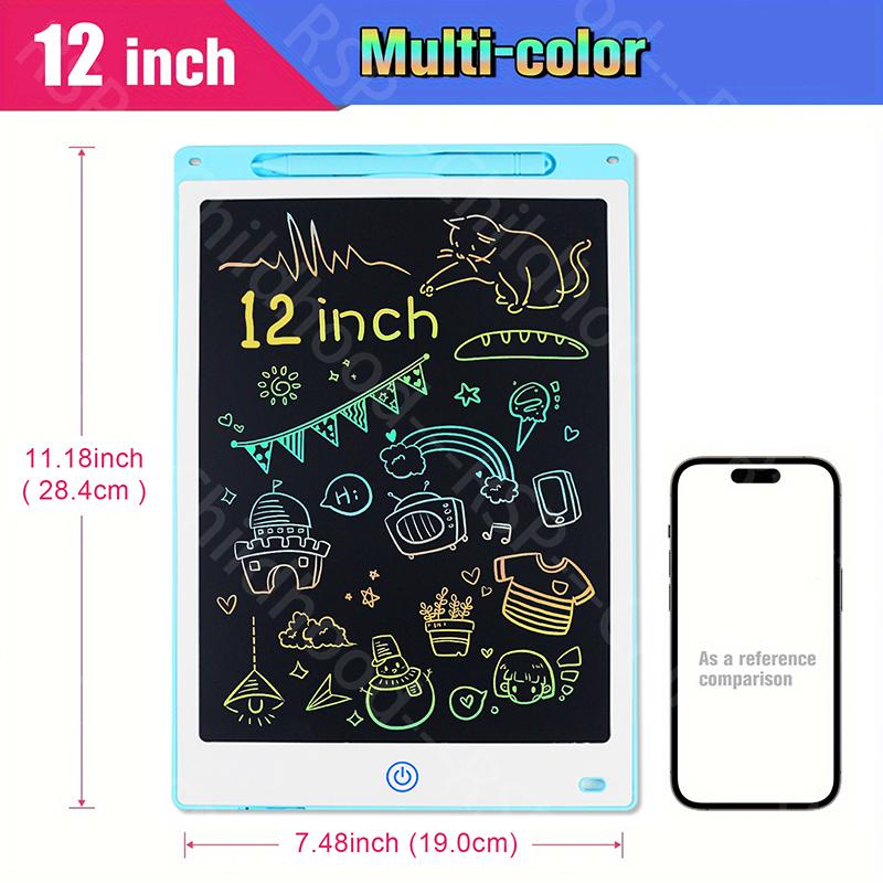 12 Inch Tablets Electronic Handwriting Pad Writing Board Drawing Tablet LCD Screen Writing Tablet Digital Graphic Toys for Child