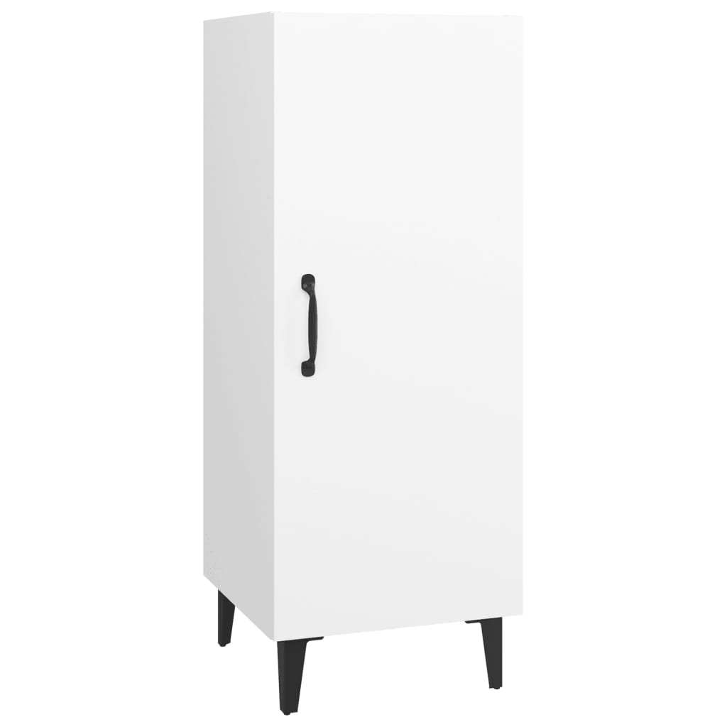 Sideboard White 34.5 X 34 X 90 Cm Particleboard