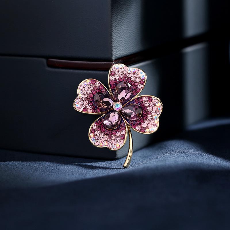 Elegant Wheat Ear Alloy Brooch: High-Grade Pin for Coats and Suits