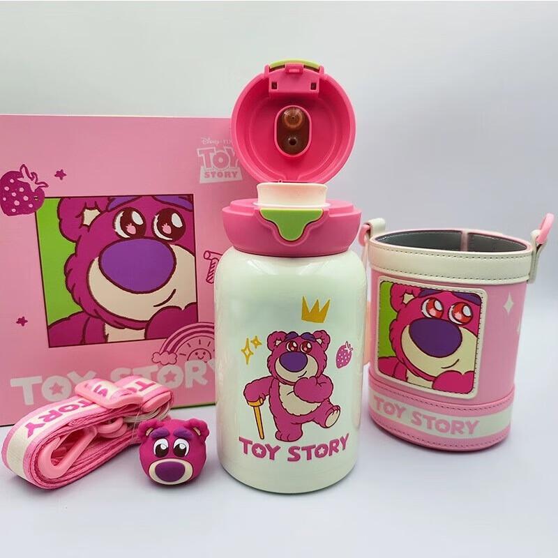 BEDDYBEAR Kids Straw & Dual-Drink Stainless Steel Cup