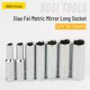 Persian 1/4" Socket Head 4-13mm Ratchet Wrench 6.3mm Hex Deep Socket