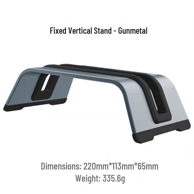 Laptop Vertical Stand and Desktop Storage Rack Bracket