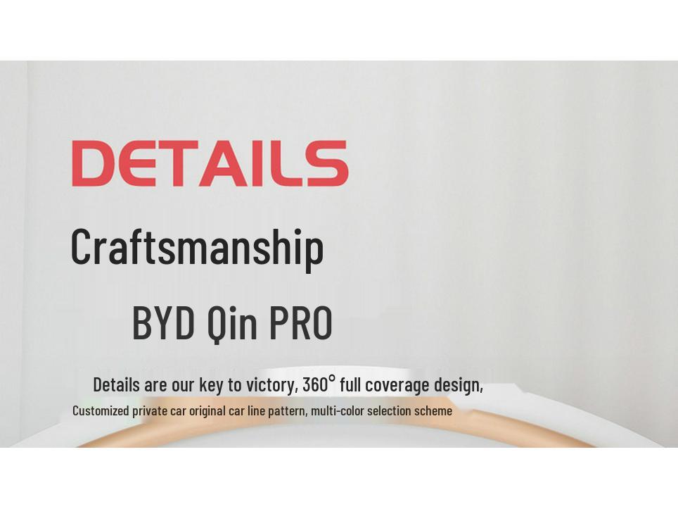 BYD Qin Pro Special Car Seat Cushion - Xiaoyun Version, All-Season