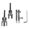 For DIY Enthusiasts 1 2 Inch PVC Thread Maker Pvc Pipe Thread Cutting Tool Dies Tools DIY Plumbing Tool 3-Piece Set