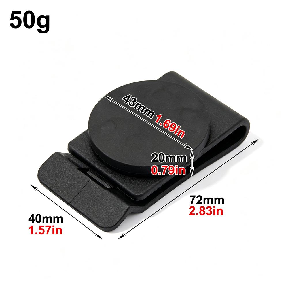 Strong magnetic waist clamp, rubber-coated magnetic iron suction cup, adjustable, portable screw suction hardware tool, magnetic