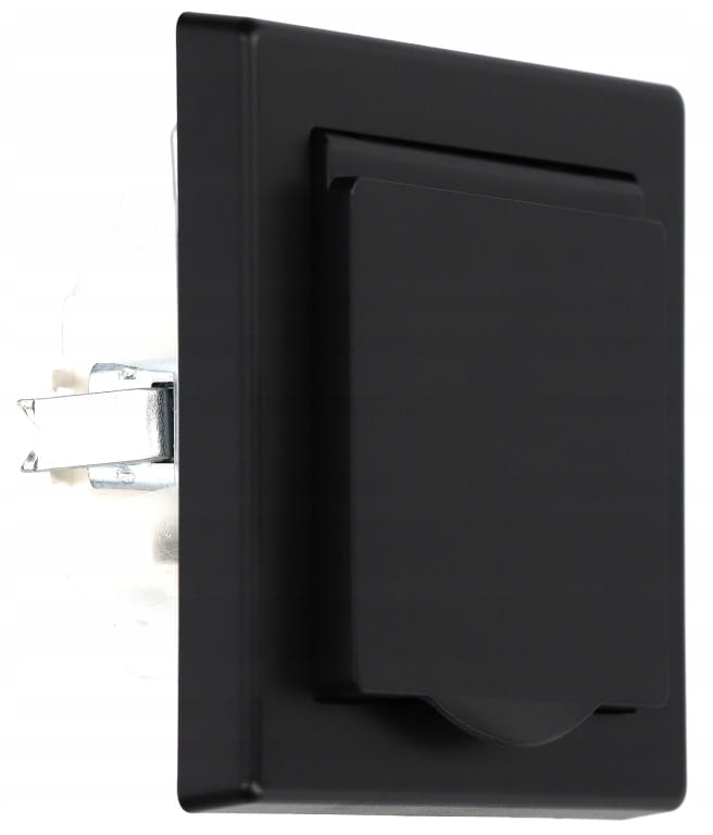 Single socket with grounding IP44, outdoor, hermetic