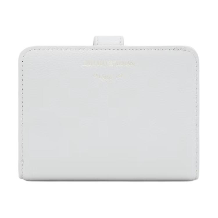 

Emporio Armani Silk Screen Printed Logo Leather Wallet Women Wallet Gray EW003034-AF19568-U8028 Basic Set (Bag+Dust Bag)