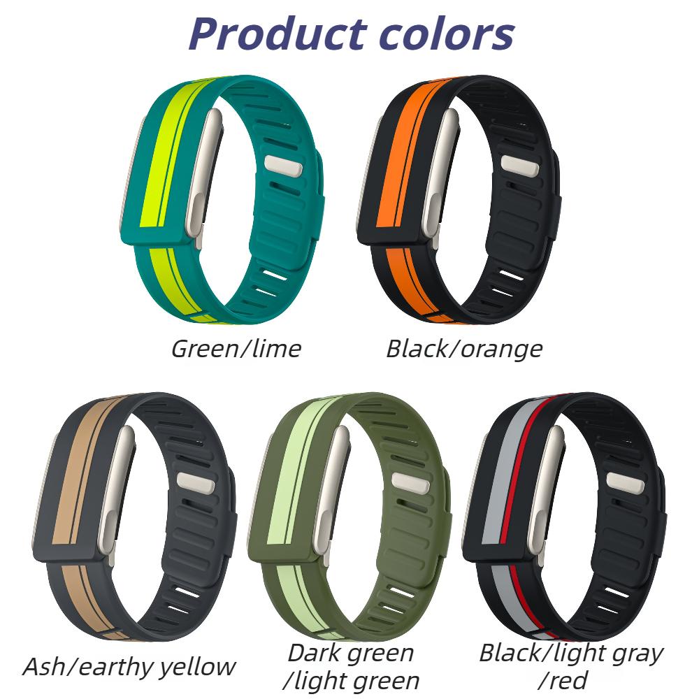 Cinturino per Orologio Sportivo per WHOOP 5.0/MG in Silicone Regolabile Impermeabile Morbido Resistente all'Usura Cinturino di Ricambio per WHOOP 5.0 ECG-MG