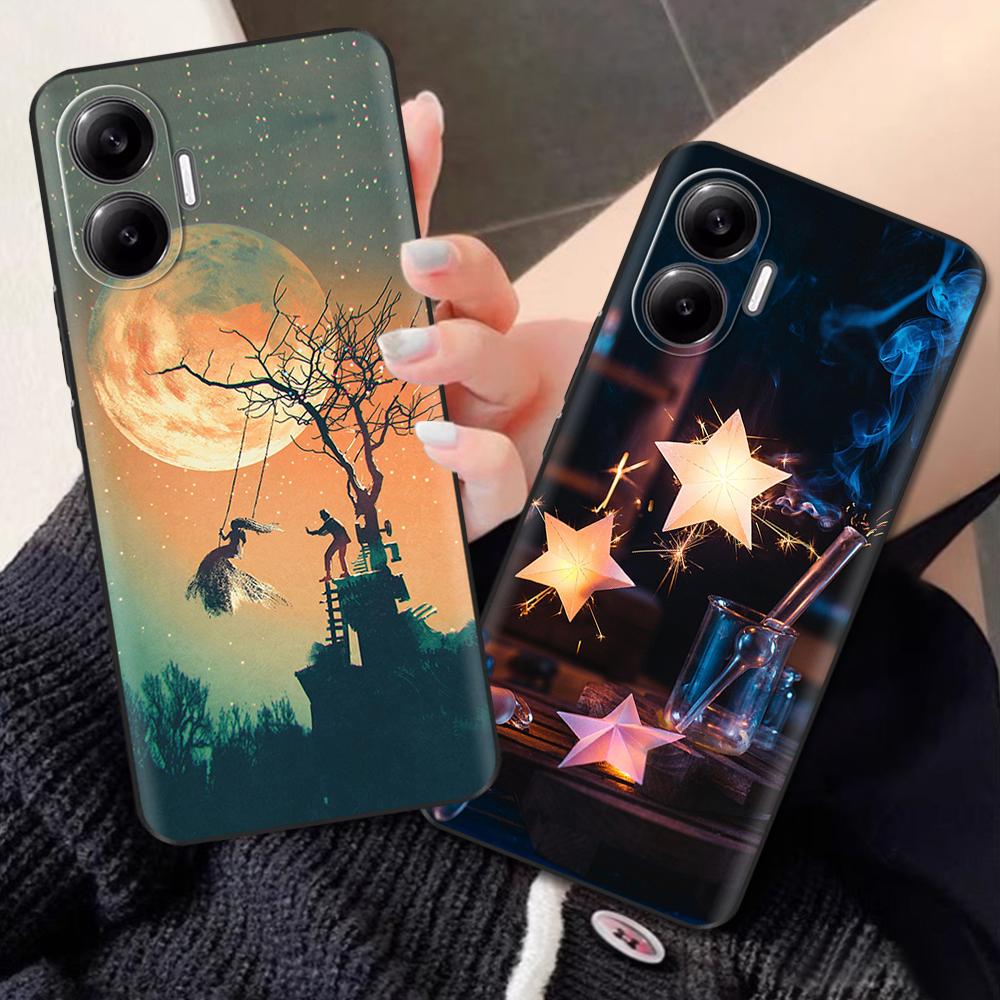 Para Xiaomi Poco F7 Funda Silicona Suave Fundas Funda de Teléfono Pintada Para Poco F7 Pro Fundas Carcasa Protectora Para Poco F7 Ultra PocoF7