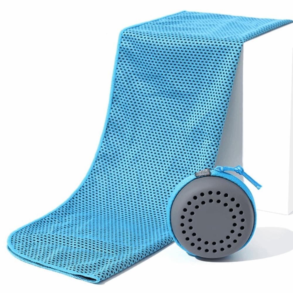 Portable Microfiber Quick Dry Towel Quick-Dry Lightweight Cool Towel Silica Gel Sports Towel Hiking