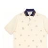 Gucci Polo Shirts Men's Ivory White Polo Collar Moderate 625320-XJCNY-9247