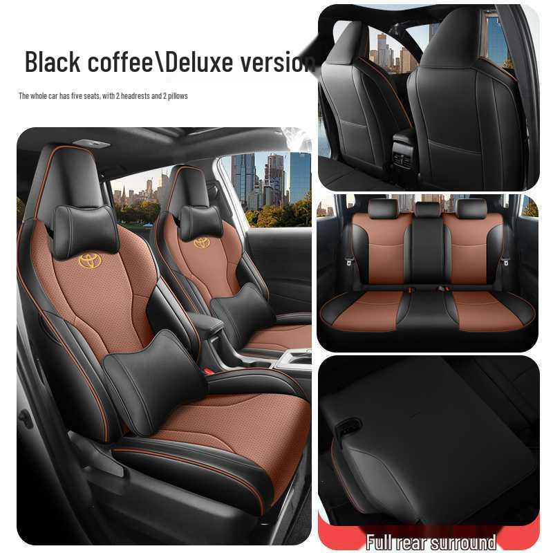 Universal All-Season Leather Seat Covers for 2026 Toyota RAV4
