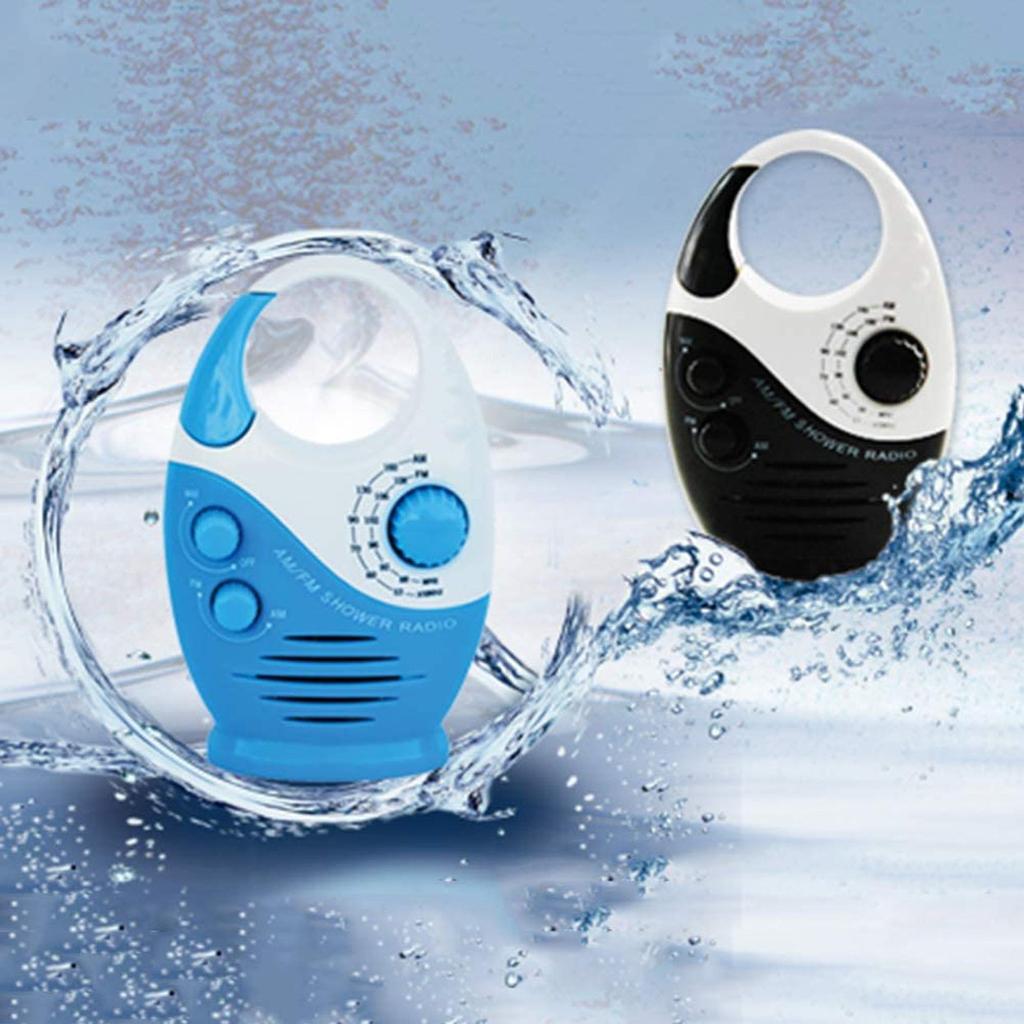 Buy PCLF Shower Radios Waterproof AM FM Bathroom Shower Radio Portable
