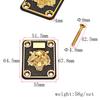 Guitar Accessories Neck Plate Earth Tones Electric Parts Accesorios Para Guitarra