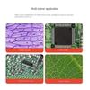 YCS 6558X Ultra HD Trinocular Microscope with Large Base 6.5-58 Zoom 4K Camera for Phone PCB Welding Microscope Tools Set
