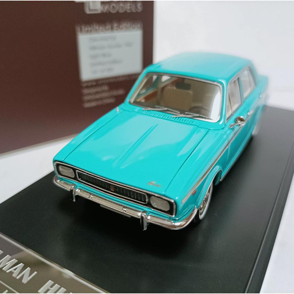 Totol 1:43 Scale Resin Blue Hillman Hunter 1967 Sedan Toys Cars Model Classics Nostalgia Adult Gifts Souvenir Static Display