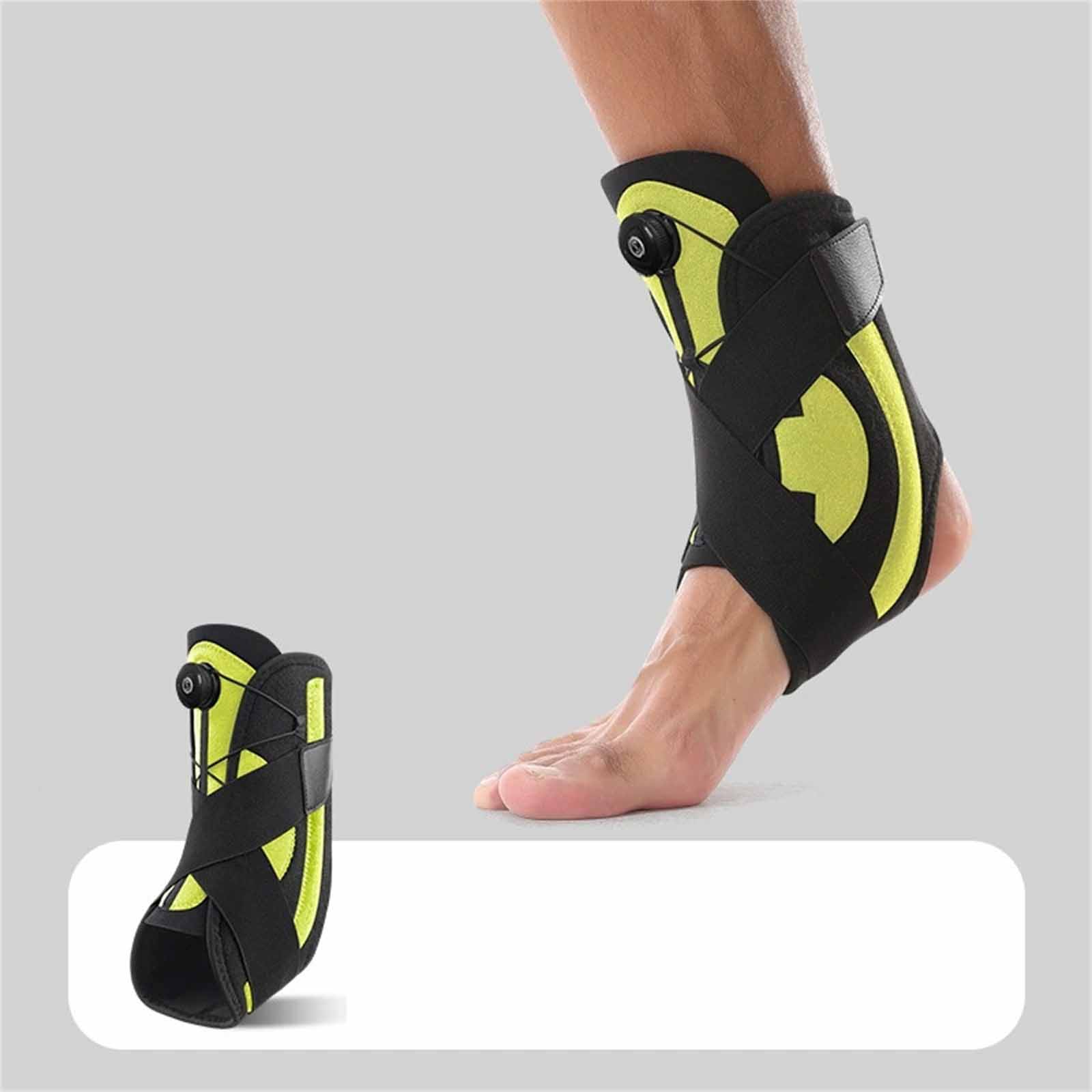 

Спортивный бандаж Компрессионный бинт Ремни Поддержка Регулируемый стабилизатор голеностопного сустава - Защита от растяжений Защита стопы One Size