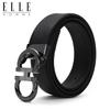 ELLE HOMME Men's Automatic Buckle Leather Belt