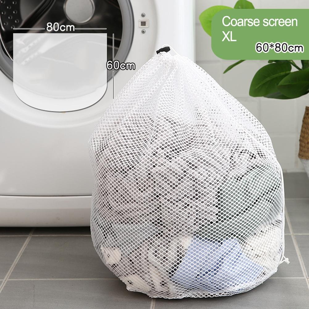 Large Thicken Mesh Laundry Bag for Washing Shirts Jeans and More