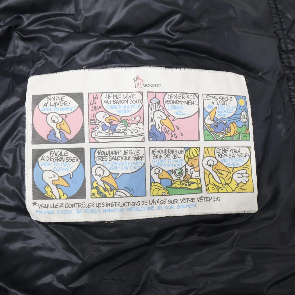 MONCLER SUYEN Hoodie Down coat 1 blackUsed