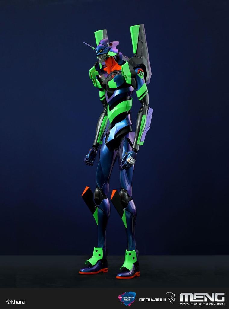 GSI Creos Monmodel Humanoid Decisive Artificial Human Evangelion Iridescent Approximately 47cm Plastic Model Kit General-Purpose Weapon, Unit-01 Ver.