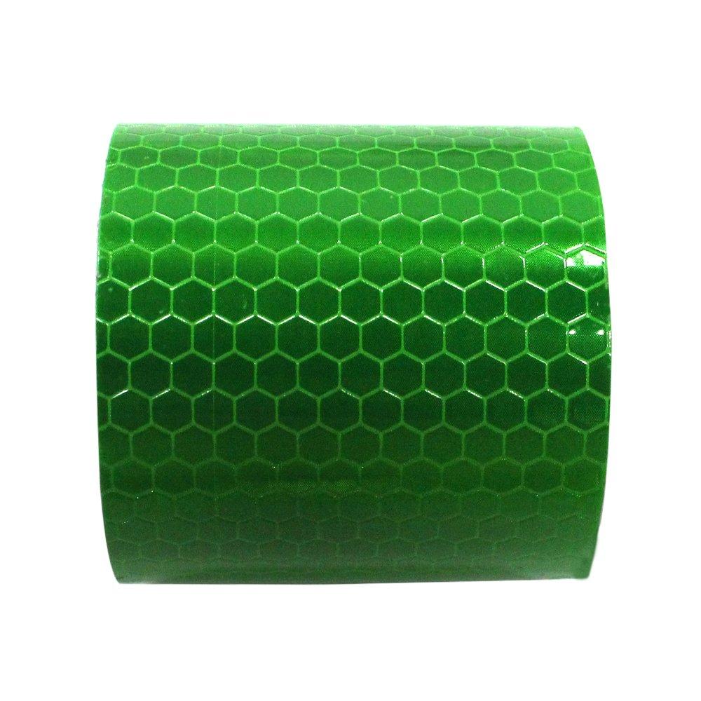 1 roll of 2.8 x 16.4 ft (5 x 5 m) Green Reflective Sticker