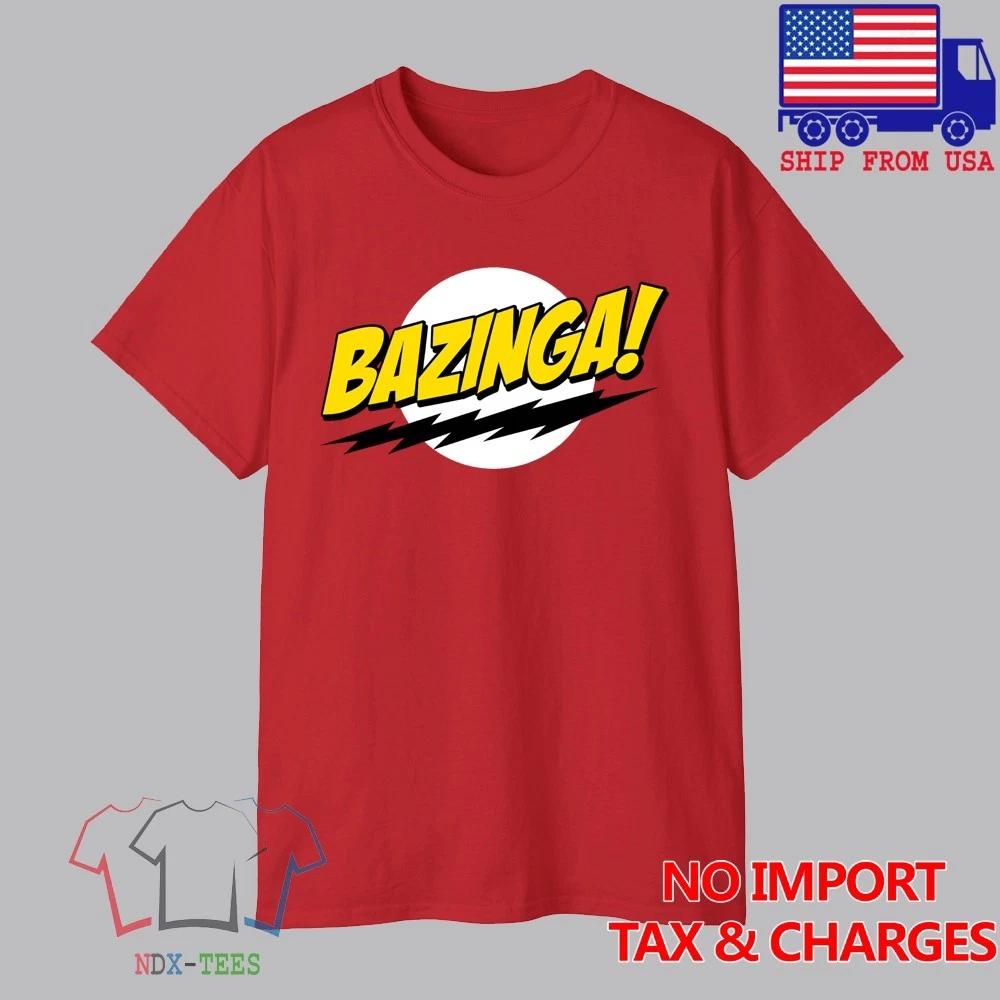 Bazinga Movie TV Show Men s Red Size S-5XL 3XL