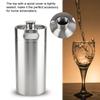 4L Mini Stainless Steel Beer Barrel with Spiral Cover Lid Practical Home Hotel Supplies