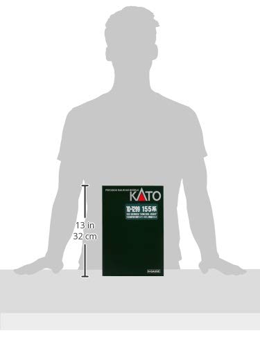 KATO N Gauge 155 Series School Trip Train Hinode/Kibo Basic 8-Car Set 10-1299 Railway Model Train