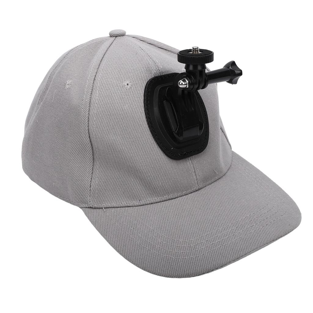 Baseball   with Action Camera Mount Fit for   ONE X X2 X3 X4 Camera Filming Hat for Sports Outdoor Adventures