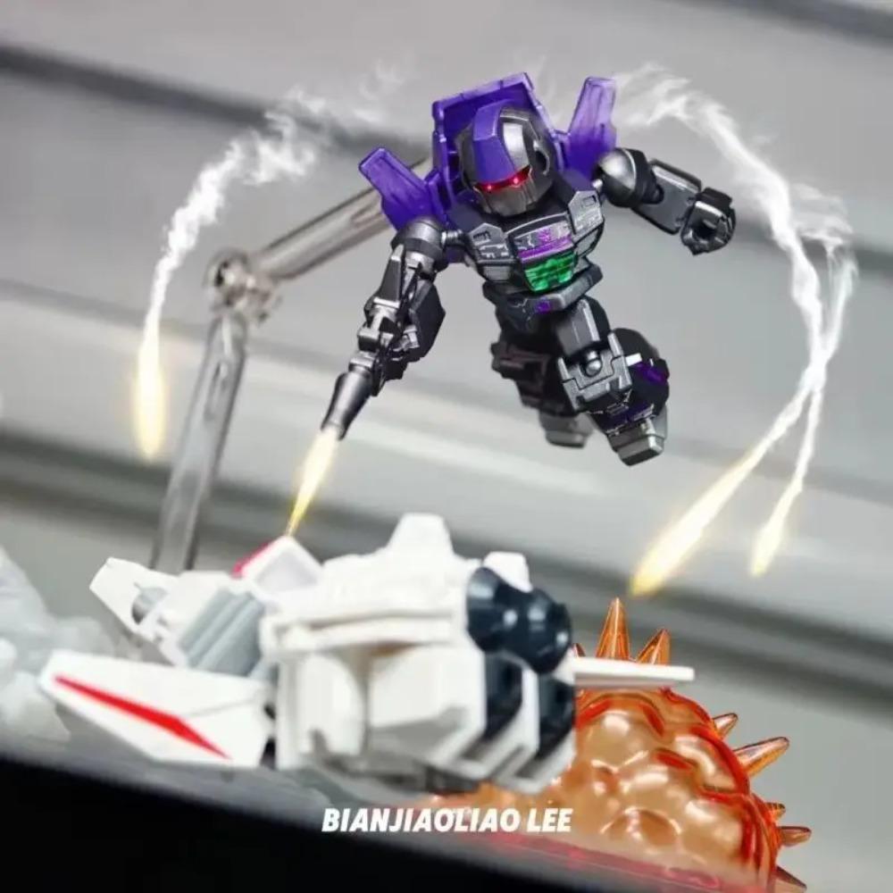 New Arrival Blokees Transformers Defender Version 5 Galvatron Jetfire Optimus Prime Reflector Assembly Model Toy Blind Box Gift