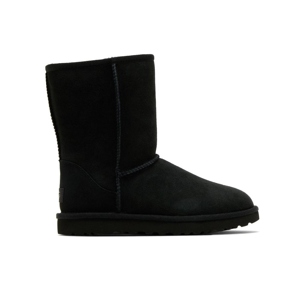 UGG Womens Classic Short II 'Black' (women's sizes) Black Snow Boots 1016223 BLK