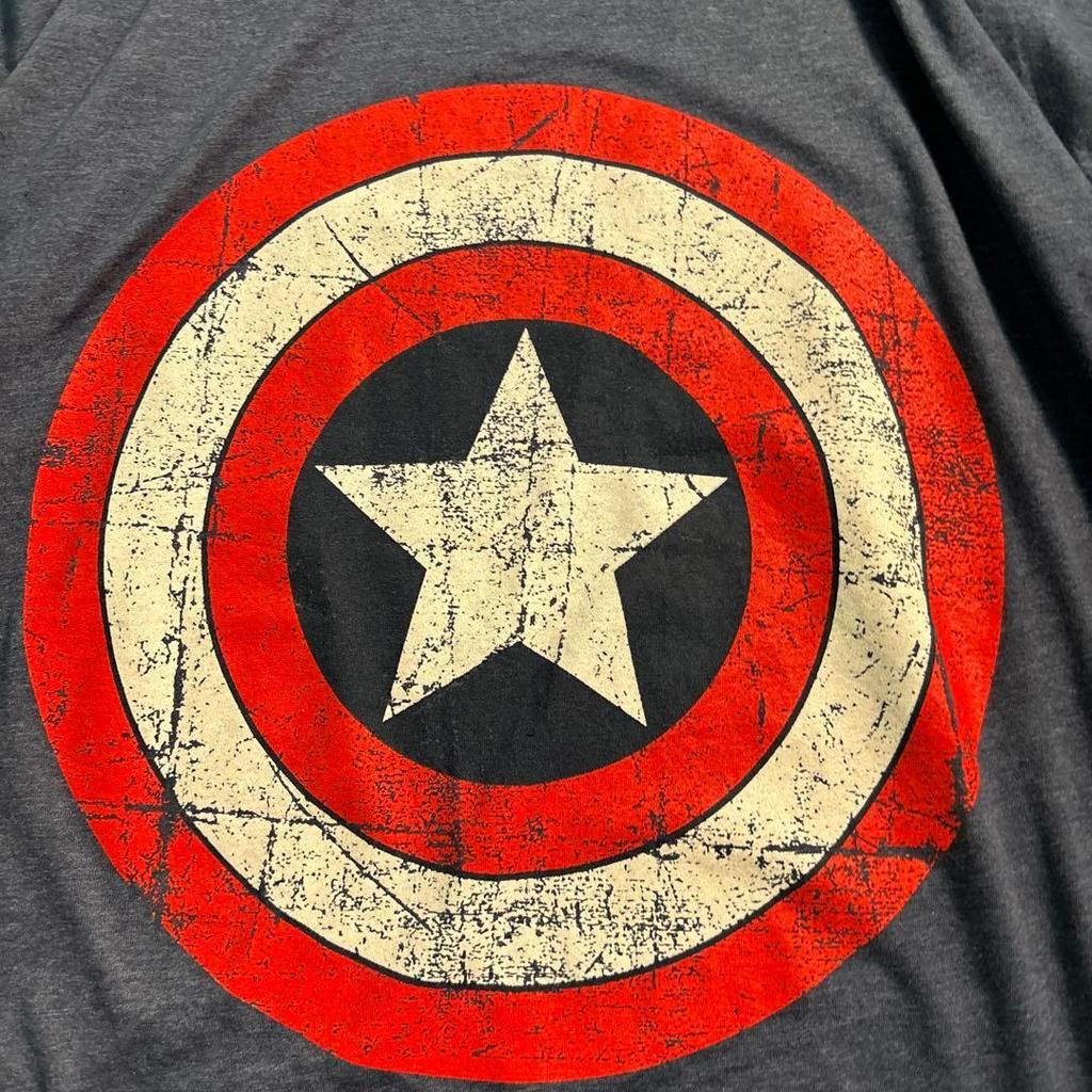 [GEBRAUCHT] 7TSM2MARVEL Captain America T-Shirt, kurzärmlig, gebraucht