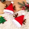 Reindeer Antler Christmas Hat Pet Cat Hat Christmas Scene Decoration Christmas Dog Hat Christmas Gift