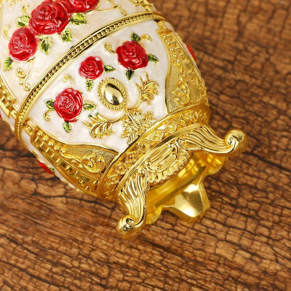 Rose Press Toothpick Holder, Light Luxury High Quality Household Goods, Fashion Retro Plastic Toothpick Box