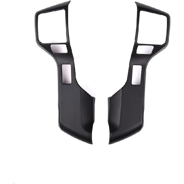 Car Steering Wheel Moulding Chrome Cover Trims Stickers Fit for Toyota Tundra 2014-2021 Tacoma 2016-2022 ABS Steering Wheel Cover Trim