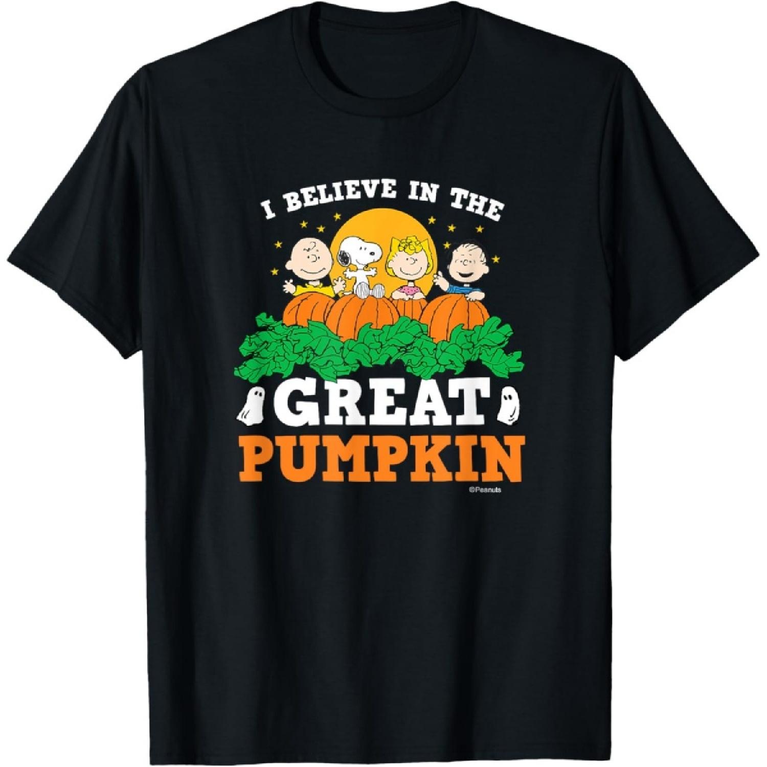 Peanuts - I Believe In The Great Pumpkin T-Shirt S